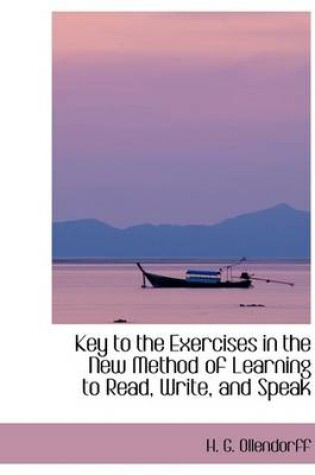 Cover of Key to the Exercises in the New Method of Learning to Read, Write, and Speak