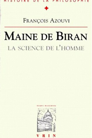 Cover of Maine de Biran