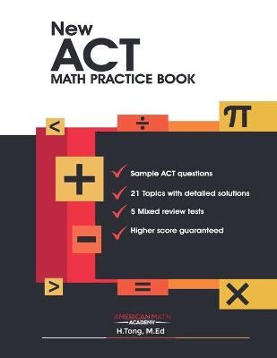 Book cover for New ACT Math Practice Book