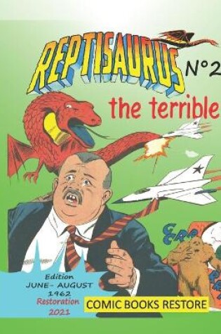 Cover of Reptisaurus, the terrible n°2