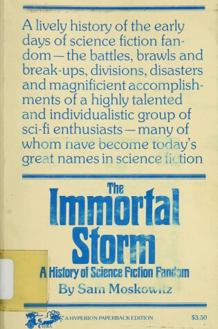 Cover of The Immortal Storm