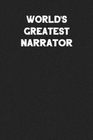 Cover of World's Greatest Narrator