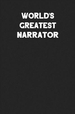Book cover for World's Greatest Narrator