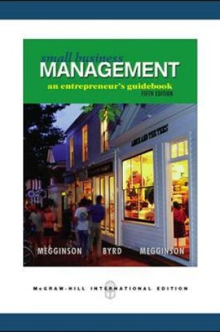 Cover of Small Business Management: An Entrepreneur's Guidebook