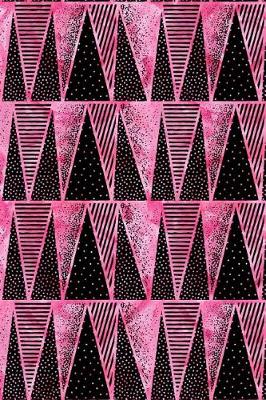 Cover of Journal Notebook Abstract Triangles Pattern 8