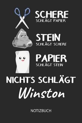 Book cover for Nichts schlagt - Winston - Notizbuch