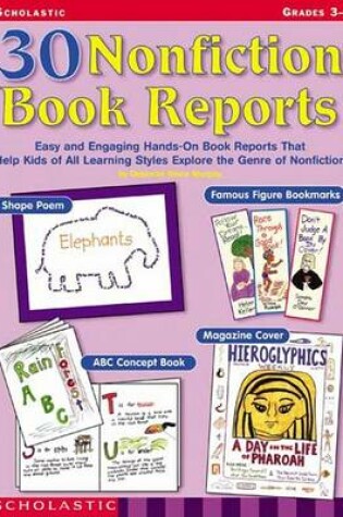 Cover of 30 Nonfiction Book Reports