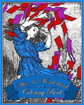 Book cover for Alice In Wonderland - Coloring Book