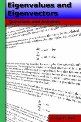 Book cover for Eigenvalues and Eigenvectors