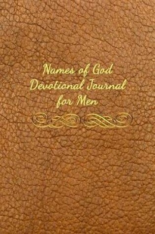 Cover of Names of God Devotional Journal for Men