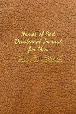 Book cover for Names of God Devotional Journal for Men