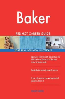 Book cover for Baker RED-HOT Career Guide; 2558 REAL Interview Questions