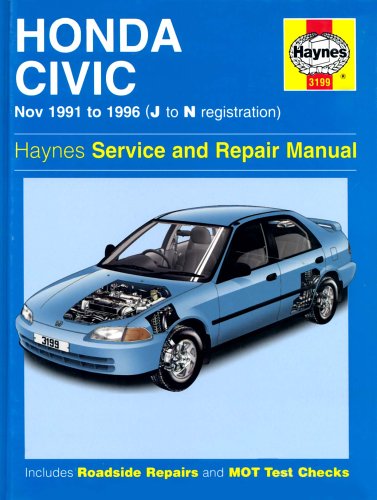 Cover of Honda Civic (91-96) Service and Repair Manual