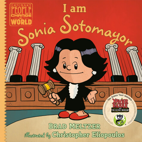 Book cover for I am Sonia Sotomayor