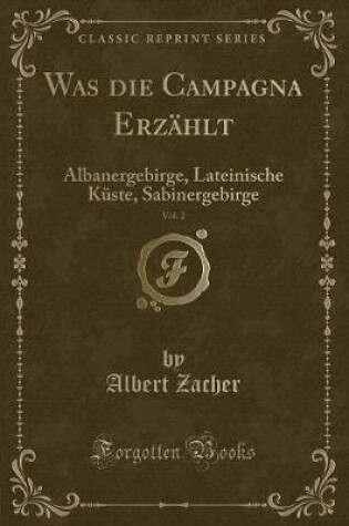 Cover of Was Die Campagna Erzählt, Vol. 2