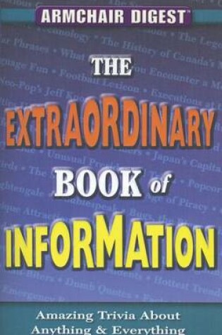 Cover of The Extraordinary Book of Information