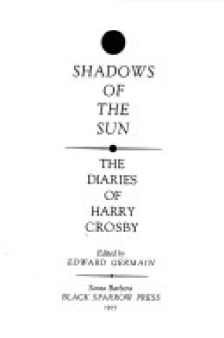 Cover of Shadows of the Sun