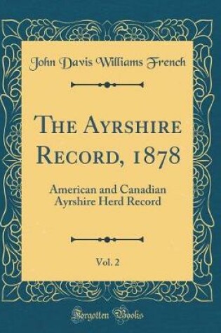 Cover of The Ayrshire Record, 1878, Vol. 2