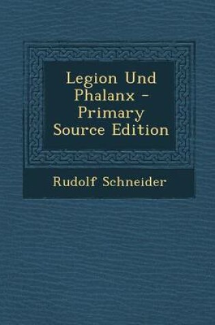 Cover of Legion Und Phalanx