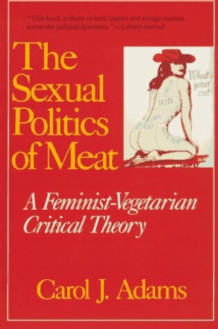 Cover of The Sexual Politics of Meat