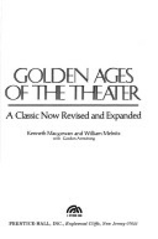 Cover of Golden Ages of the Theatre