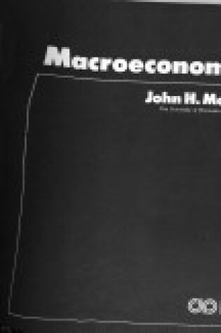 Cover of Macroeconomics