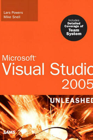 Cover of Microsoft Visual Studio 2005 Unleashed