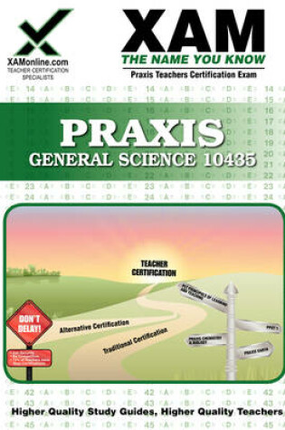 Cover of Praxis General Science 10435 Teacher Certification Exam