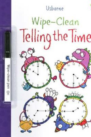 Cover of Wipe-Clean Telling the Time