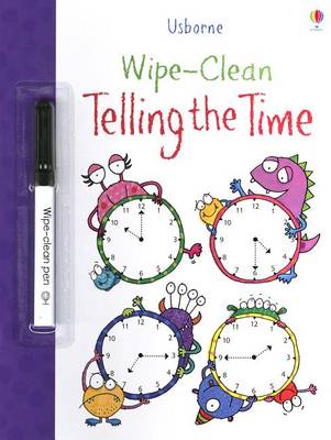 Cover of Wipe-Clean Telling the Time