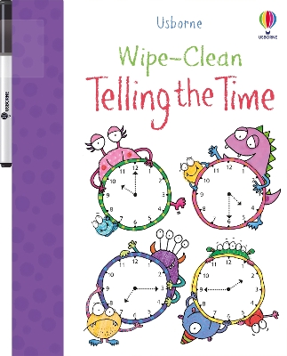 Cover of Wipe-clean Telling the Time