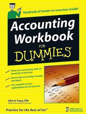 Cover of Accounting Workbook for Dummies