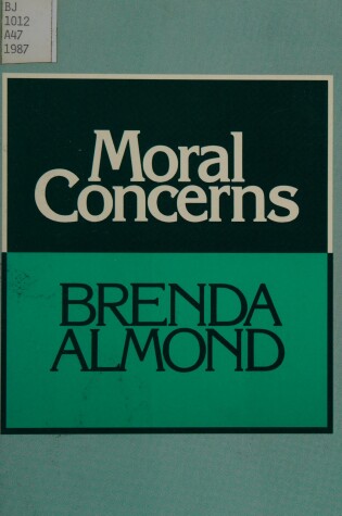 Cover of Moral Concerns