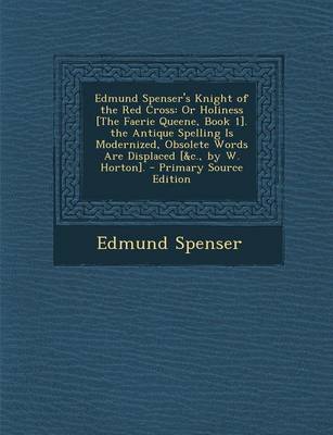 Book cover for Edmund Spenser's Knight of the Red Cross