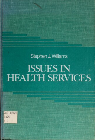 Book cover for Issues in Health Services