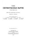 Book cover for The Oxyrhynchus Papyri