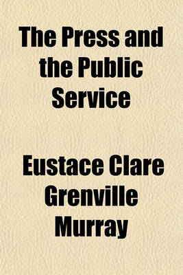 Book cover for The Press and the Public Service