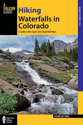 Book cover for Hiking Waterfalls in Colorado