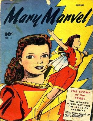 Book cover for Mary Marvel 4