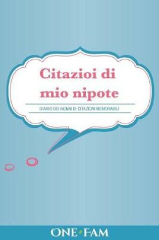 Cover of Citazioi di mio nipote