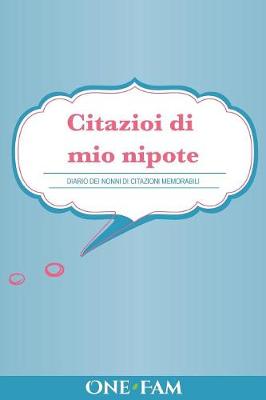 Book cover for Citazioi di mio nipote