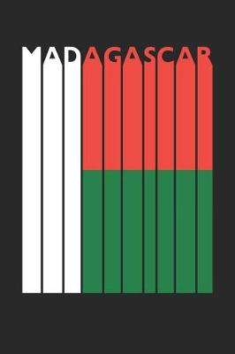 Book cover for Vintage Madagascar Notebook - Retro Madagascar Planner - Malagasy Flag Diary - Madagascar Travel Journal