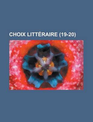 Book cover for Choix Litteraire (19-20)