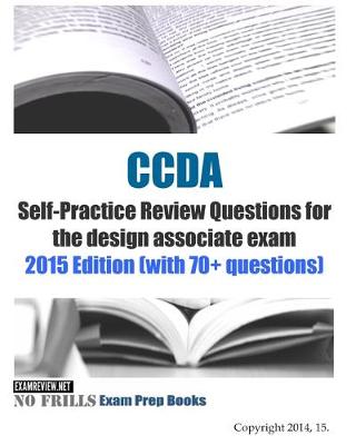 Book cover for CCDA Self-Practice Review Questions for the design associate exam