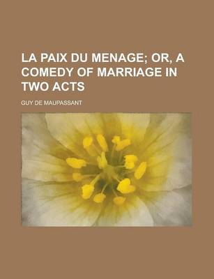 Book cover for La Paix Du Menage