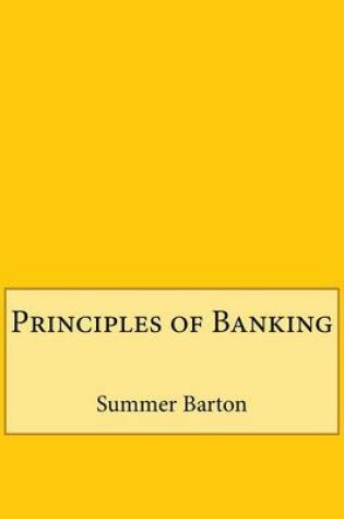 Cover of Principles of Banking