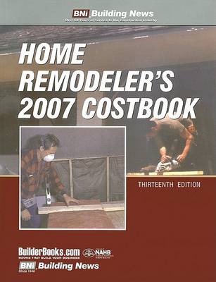 Book cover for Building News Home Remodeler's 2007 Costbook