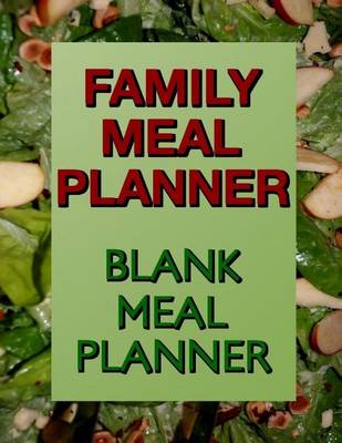 Book cover for Family Meal Planner