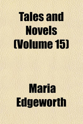 Book cover for Tales and Novels (Volume 15)