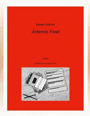 Book cover for Novel Unit for Artemis Fowl